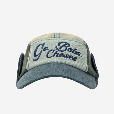 ★DROP2★2025AW★BOBOCHOSES ボボショーズ Go Bobo denim winter cap B225AI032