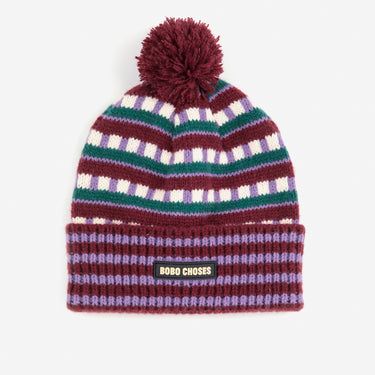 ★DROP2★2025AW★BOBOCHOSES ボボショーズ Bobo Choses jacquard beanie B225AI039