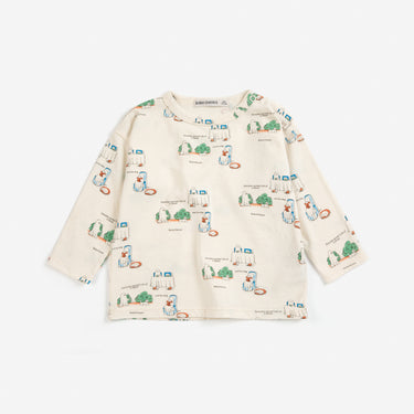 ★DROP2★2026AW★BOBOCHOSES ボボショーズ Everyday Ghosts all over T-shirt B226AB039