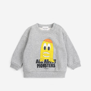 ★DROP1★2026AW★BOBOCHOSES ボボショーズ Bigtooth Lemon sweatshirt B226AB055