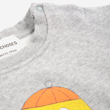 ★DROP1★2026AW★BOBOCHOSES ボボショーズ Bigtooth Lemon sweatshirt B226AB055