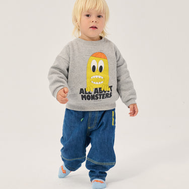 ★DROP1★2026AW★BOBOCHOSES ボボショーズ Bigtooth Lemon sweatshirt B226AB055