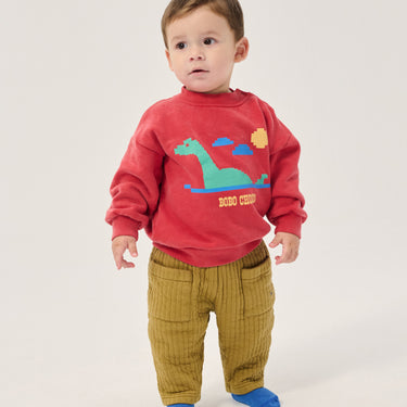 ★DROP2★2026AW★BOBOCHOSES ボボショーズ Lake Monster sweatshirt B226AB060