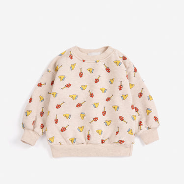 ★DROP2★2026AW★BOBOCHOSES ボボショーズ Mush Monster Duo allover sweatshirt B226AB116