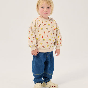 ★DROP2★2026AW★BOBOCHOSES ボボショーズ Mush Monster Duo allover sweatshirt B226AB116