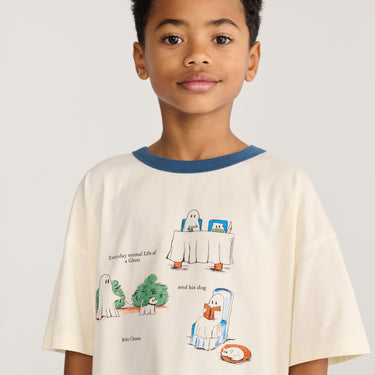 ★DROP1★2026AW★BOBOCHOSES ボボショーズ Everyday Ghosts T-shirt B226AC005