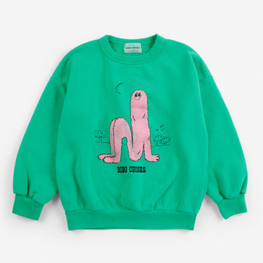 ★DROP1★2026AW★BOBOCHOSES ボボショーズ Long Puff sweatshirt B226AC030