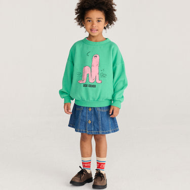 ★DROP1★2026AW★BOBOCHOSES ボボショーズ Long Puff sweatshirt B226AC030