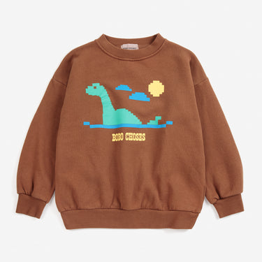 ★DROP2★2026AW★BOBOCHOSES ボボショーズ Lake Monster sweatshirt B226AC034