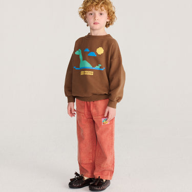 ★DROP2★2026AW★BOBOCHOSES ボボショーズ Lake Monster sweatshirt B226AC034