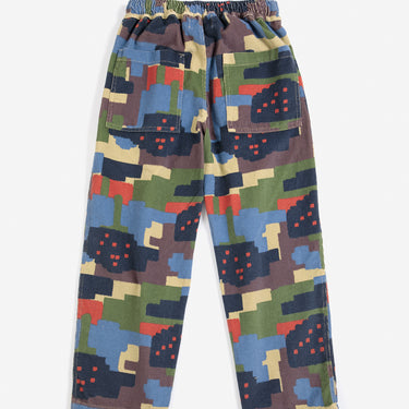 ★DROP2★2026AW★BOBOCHOSES ボボショーズ Paint Forest all over corduroy pants B226AC068
