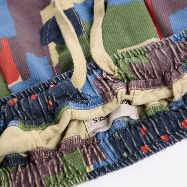★DROP2★2026AW★BOBOCHOSES ボボショーズ Paint Forest all over corduroy pants B226AC068