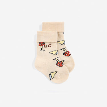 ★DROP2★2026AW★BOBOCHOSES ボボショーズ Mush Monster Duo socks pack B226AH001
