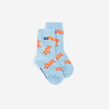 ★DROP1★2026AW★BOBOCHOSES ボボショーズ Softpaw Monster all over short socks B226AH015