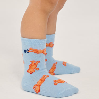 ★DROP1★2026AW★BOBOCHOSES ボボショーズ Softpaw Monster all over short socks B226AH015