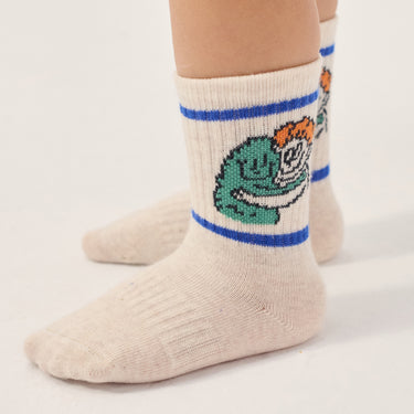 ★DROP1★2026AW★BOBOCHOSES ボボショーズ Hug Hairy Monster short socks B226AH016