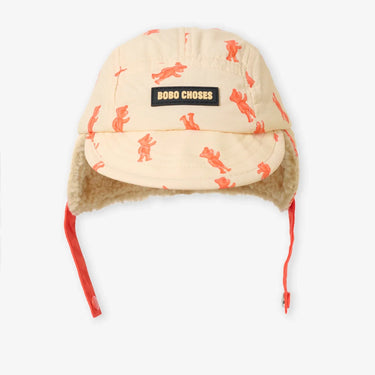 ★DROP2★2026AW★BOBOCHOSES ボボショーズ Softpaw Monster all over winter cap B226AH031