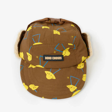 ★DROP2★2026AW★BOBOCHOSES ボボショーズ Pixel Abduction all over winter cap B226AH033