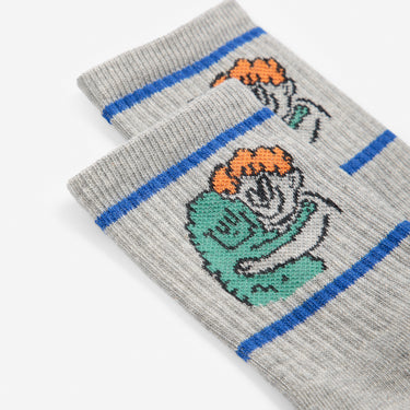 ★DROP1★2026AW★BOBOCHOSES ボボショーズ Hug Hairy Monster short socks B226AI001