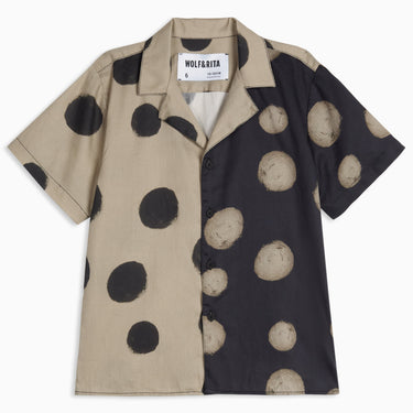 ★2026SS★WOLF&RITA ウルフ＆リタ BRUNO - SHIRT POLKA MOCHA