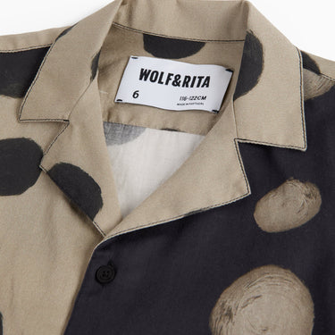 ★2026SS★WOLF&RITA ウルフ＆リタ BRUNO - SHIRT POLKA MOCHA