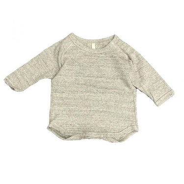 ★入荷済み★2025AW★MOUN TEN. マウンテン eco rib longsleeve(for baby) heather gray BT03-0106