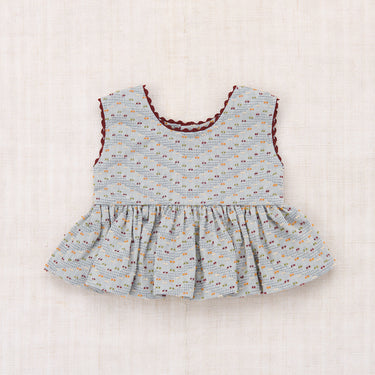 ★DROP2★2026AW★Misha & Puff ミーシャアンドパフ BABY HANA TOP MARINE BLUE CELEBRATION B5211F26-1DD