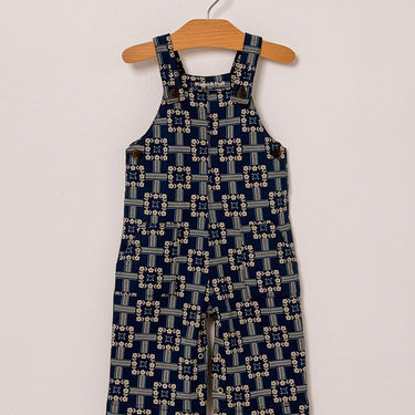 ★WINTER Collection★DROP1★Misha & Puff ミーシャアンドパフ BABY OVERALL MOONLIGHT RAILROAD FLORAL B3166W26-2BD