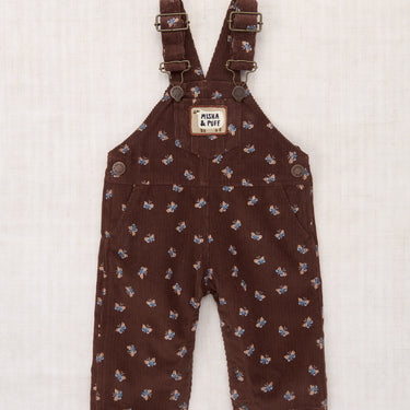 ★DROP2★2026AW★Misha & Puff ミーシャアンドパフ BABY CORDUROY CARPENTER OVERALL DARK ROAST MARIPOSA B5214F26-1AC