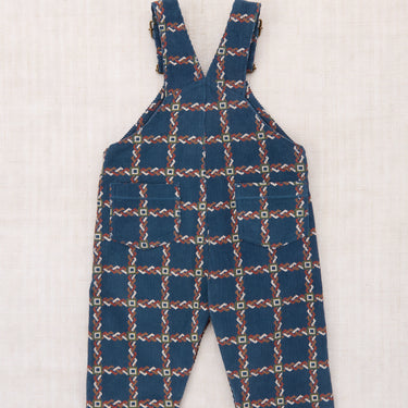 ★DROP2★2026AW★Misha & Puff ミーシャアンドパフ BABY CORDUROY CARPENTER OVERALL MARINE BLUE PORTICO B5214F26-0F2