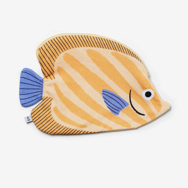 Donfisher ドンフィッシャー Butterfly Case Yellow 魚ポーチ イエロー チョウチョウウオ