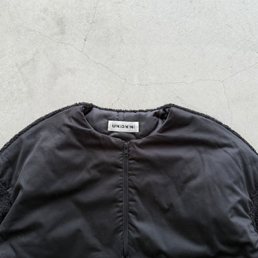 ★9-10月入荷予定ご予約★2026AW★UNIONINI ユニオニーニ poodle jacket black adult CO-013