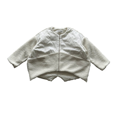 ★9-10月入荷予定ご予約★2026AW★UNIONINI ユニオニーニ poodle jacket white adult CO-013