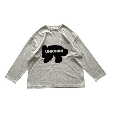 ★入荷済み★2026AW★UNIONINI ユニオニーニ teddybear long sleeved tee oatmeal CS-067