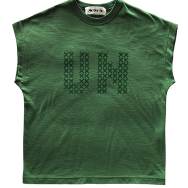 ★入荷済み★2026SS★UNIONINI ユニオニーニ sleeveless tee green CS-093