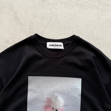 ★入荷済み★2026AW★UNIONINI ユニオニーニ photo print long sleeved tee black CS-095
