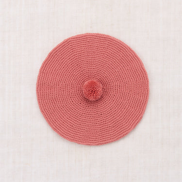 ★DROP1★2025AW★Misha & Puff ミーシャアンドパフ Crochet Beret Rosewood K1115F25-641