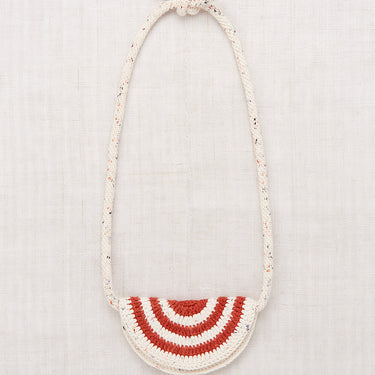 ★DROP1★2025SS★Misha & Puff ミーシャアンドパフ Crochet Half Moon Belt Bag Picnic Confettie K1048S25-092-OSS