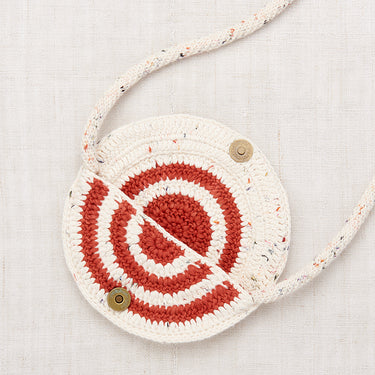 ★DROP1★2025SS★Misha & Puff ミーシャアンドパフ Crochet Half Moon Belt Bag Picnic Confettie K1048S25-092-OSS