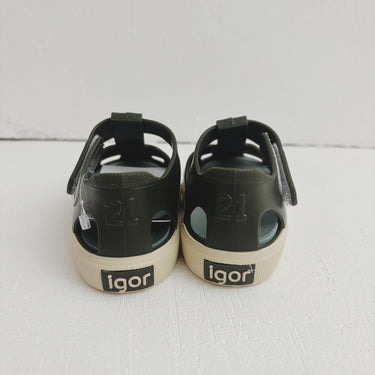 igor イゴール BAY ベイ 042 KAKI サンダル S10340
