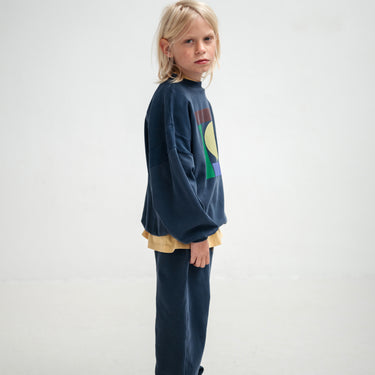 ★DROP2★2026SS★Repose AMS リポーズ crewneck sweater midnight teal SS26-41