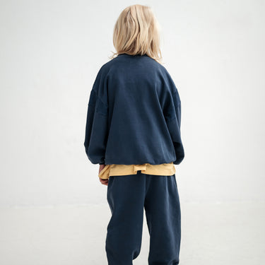 ★DROP2★2026SS★Repose AMS リポーズ crewneck sweater midnight teal SS26-41