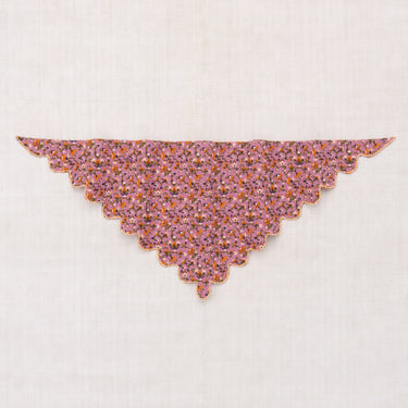 ★DROP2★2026AW★Misha & Puff ミーシャアンドパフ EMBROIDERED SCALLOP SCARF ANTIQUE ROSE K5237F26-670-OSS