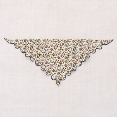★DROP2★2026AW★Misha & Puff ミーシャアンドパフ EMBROIDERED SCALLOP SCARF STRING K5237F26-298-OSS