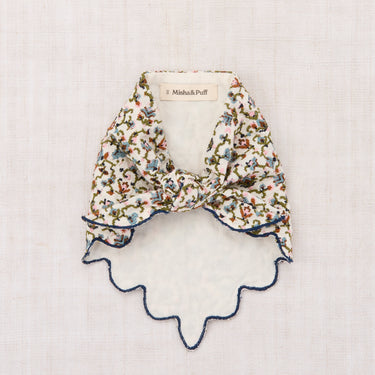 ★DROP2★2026AW★Misha & Puff ミーシャアンドパフ EMBROIDERED SCALLOP SCARF STRING K5237F26-298-OSS
