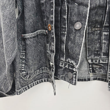 ★入荷済み★2025AW★MARET マレ ブラックデニムドッキングジャケット 2BK M25A25