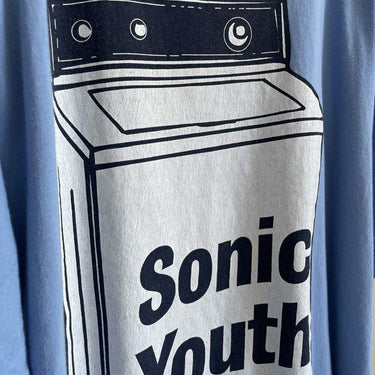 ★入荷済み★2026SS★GRIS グリ "SONIC YOUTH" Washing Machine T-Shirts LIGHT BLUE GR26SS-CU009