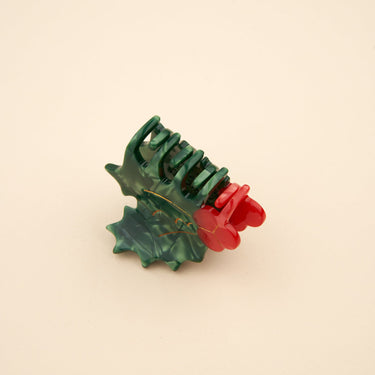 Coucou Suzette ククシュゼット Holly Mini Hair Claw 柊ミニヘアクリップ