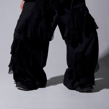 ★2026SS★UNIONINI ユニオニーニ bud long pants black adult PT-124
