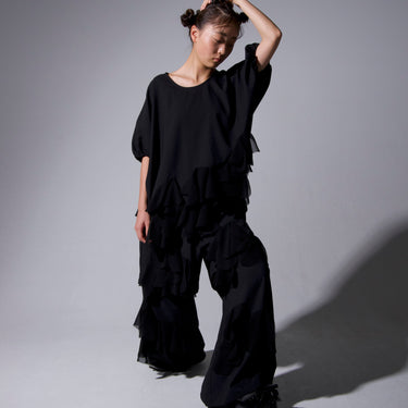 ★2026SS★UNIONINI ユニオニーニ bud short pants black PT-121